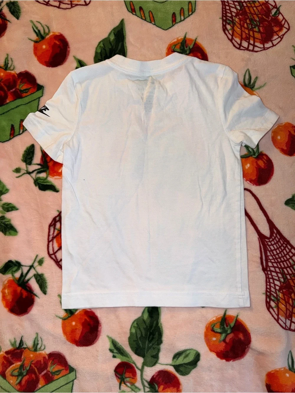 Nike Wilderness Futura Tee Toddler 4 4T Unisex White Kids T-Shirt